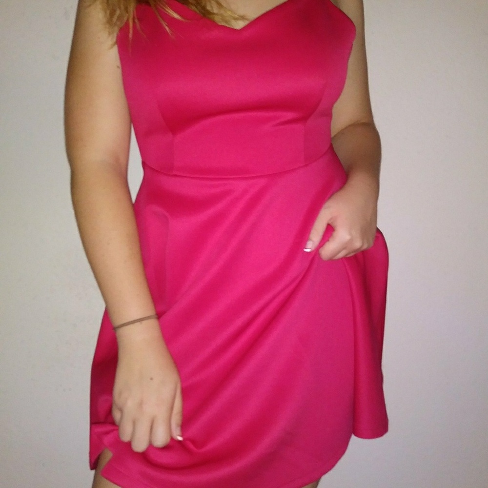Red dress